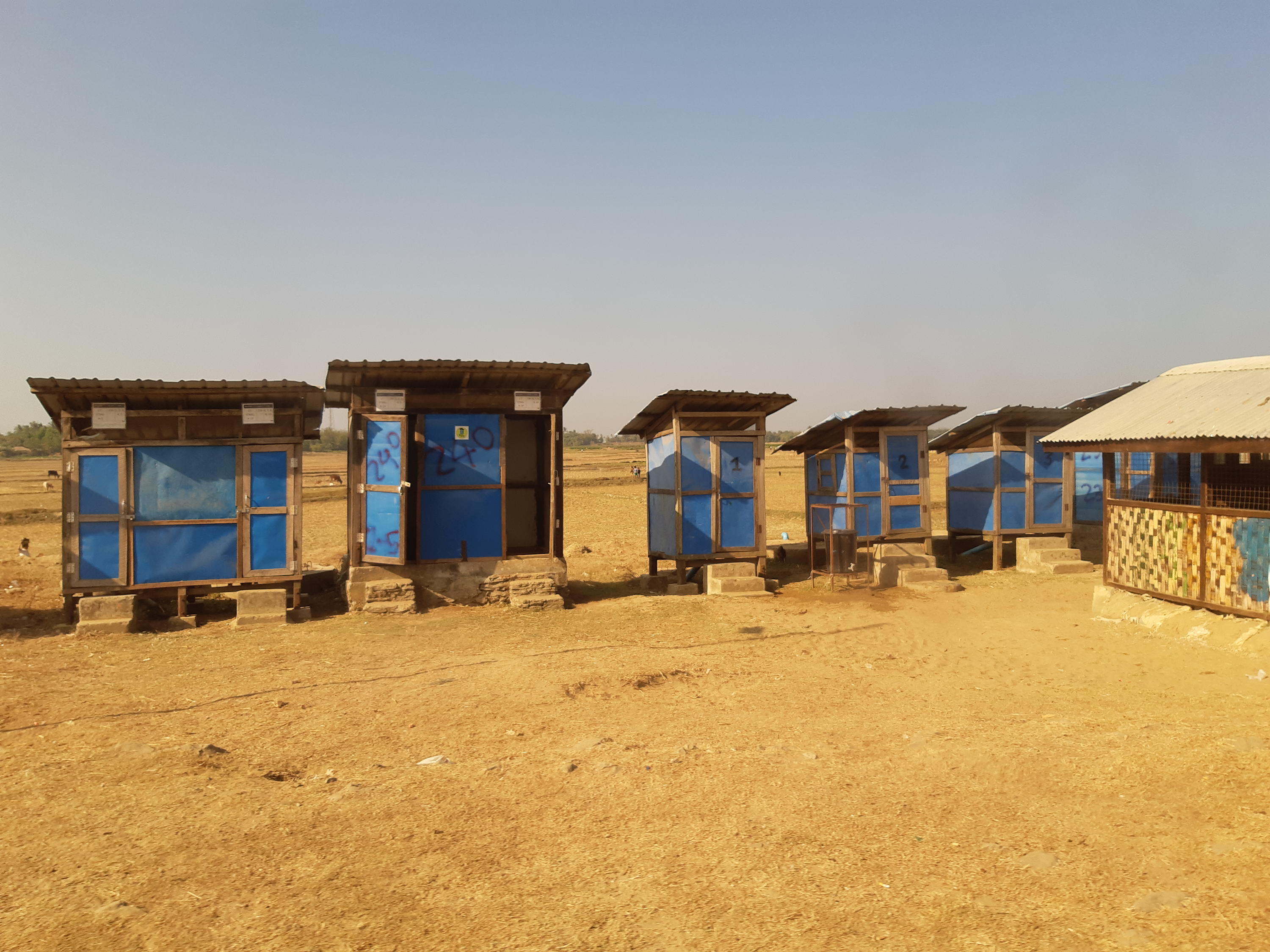 Sanitation in refugee camps Fondation Veolia