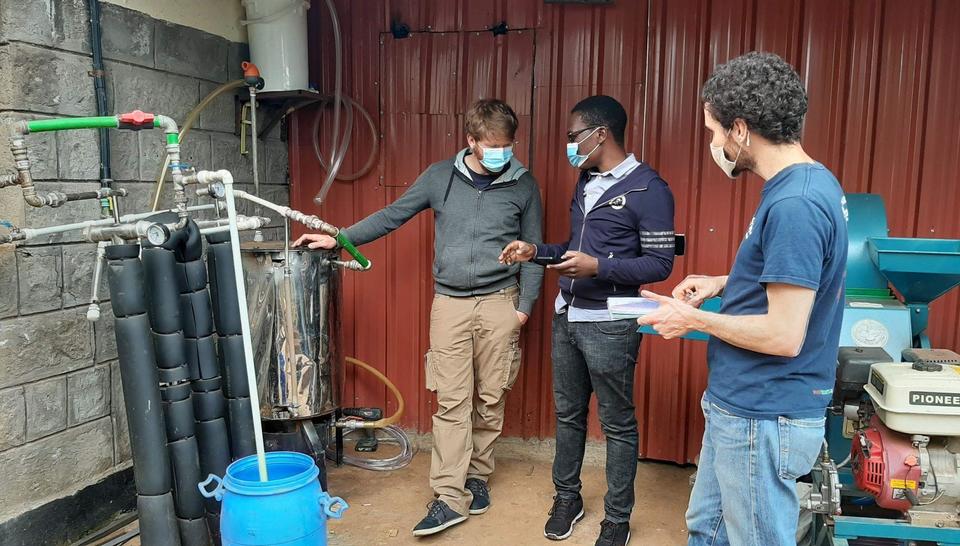 Saniforce, Kenya (Kisumu), avec Opero, Sistema Bio, test mené en 2021