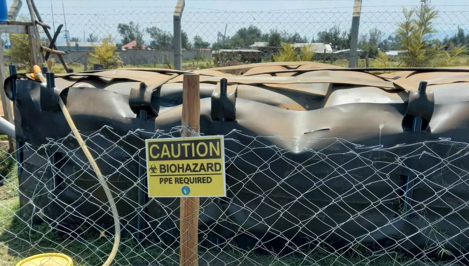 Le Saniforce en test à Kisumu (Kenya)