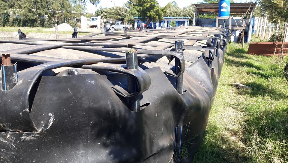 Le Saniforce en test à Kisumu (Kenya), mai 2023