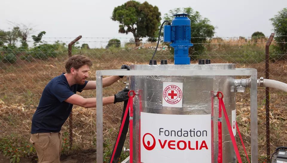 Le Saniforce déployé dans le camps de réfugiés de Kyangwali (Ouganda), Romain Verchère, janvier 2025
