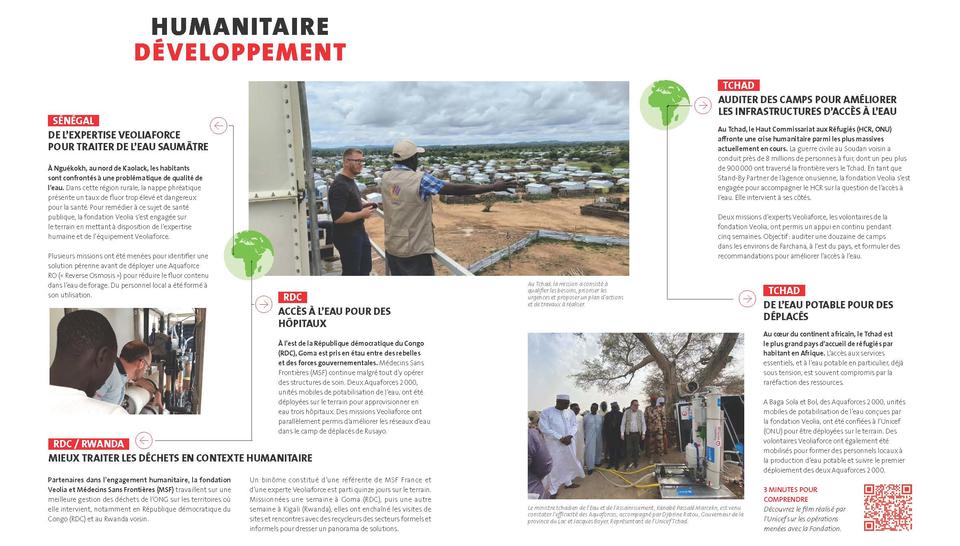 Fondation Veolia - Rapport annuel 2024, Mission humanitaires de développement