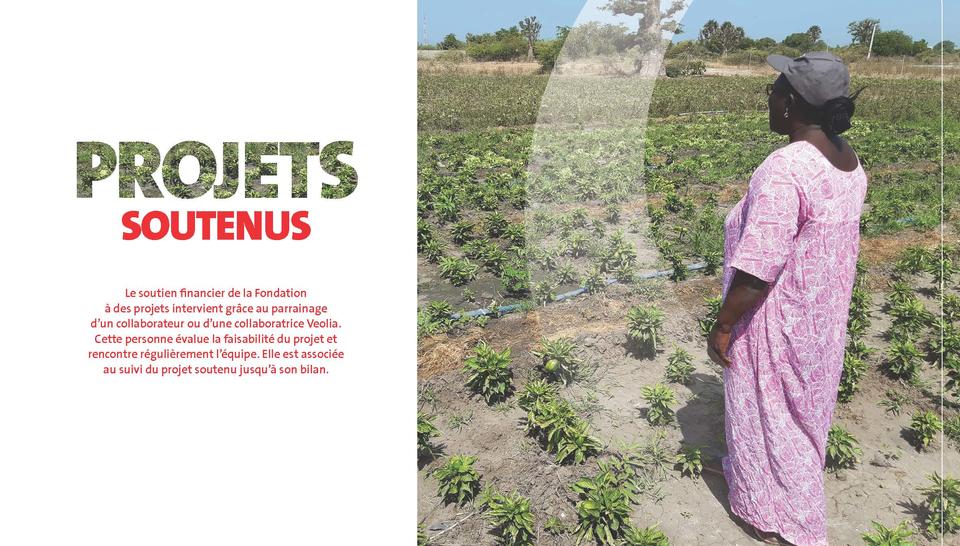 Fondation Veolia - Rapport annuel 2024, projets soutenus