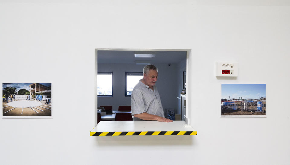 José de Graeve, Responsable logistique de la fondation Veolia, plateforme logistique de Savigny-le-Temple.