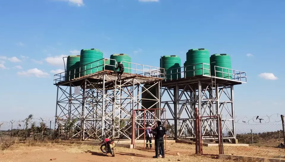 Mission Veoliaforce Malawi, UNHCR, Emmanuel Corbel et Guy de Sainte Claire, juillet 2025