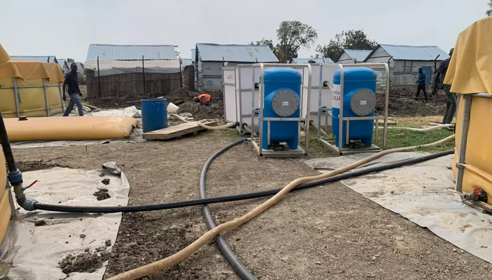 Aquaforce 5000 installed in South Malakal