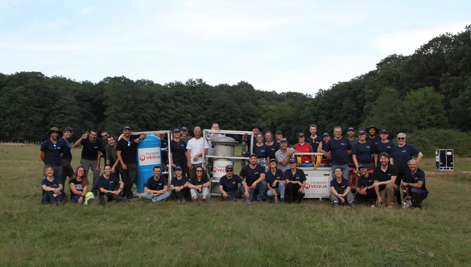 Photo de groupe, formation Veoliaforce 2026 - France, 2026