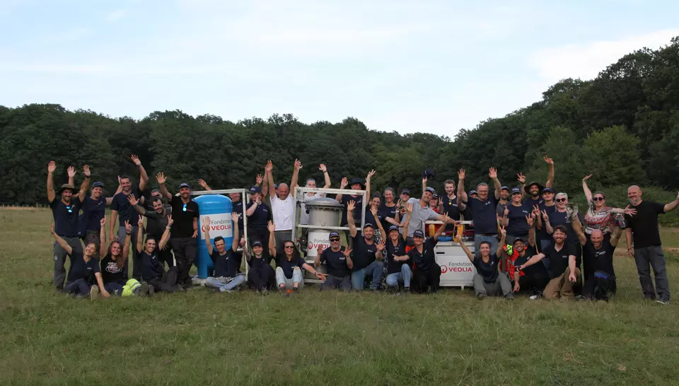 Photo de groupe, formation Veoliaforce 2026 - France, 2026