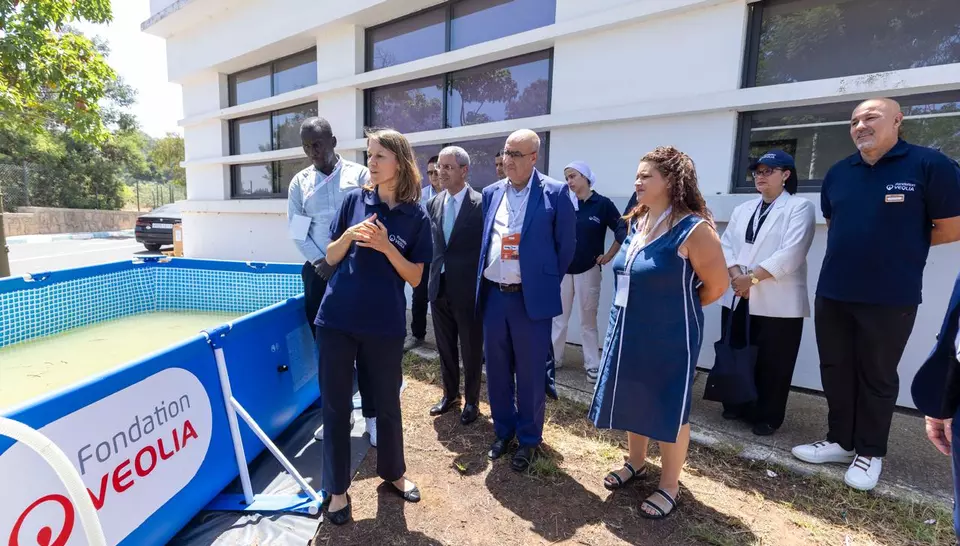 Une Aquaforce déployée lors du llancement d'un hub Veoliaforce au Maroc, juillet 2026