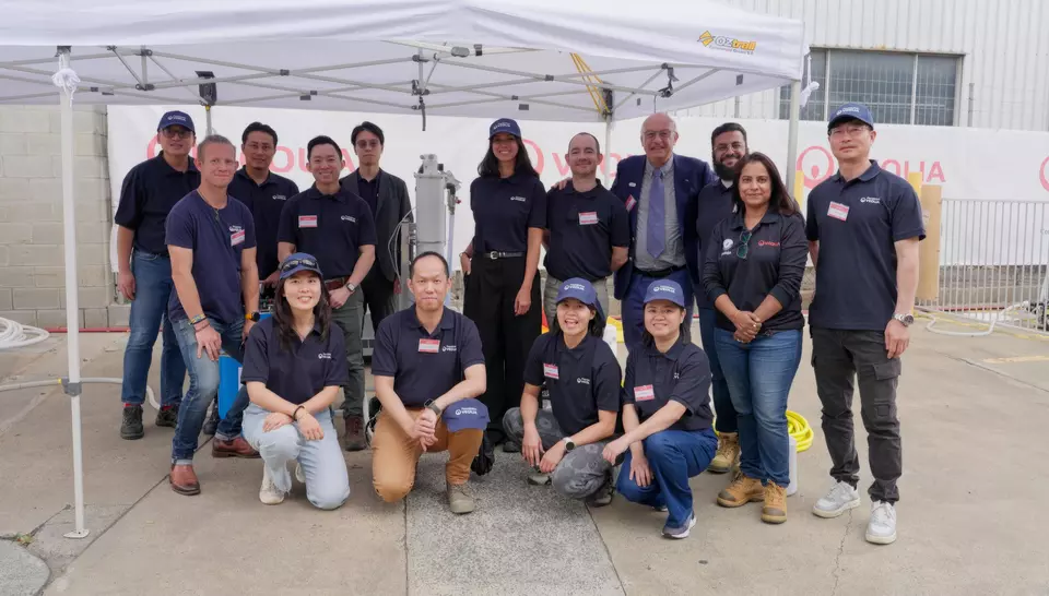 Apprenants lors d'une formation Veoliaforce, Brisbane, septembre 2026