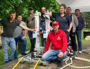 Formation Aquaforce par Marie Gaveriaux, Ukraine, mars 2023