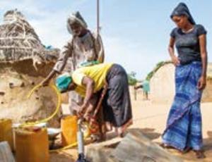 Adduction d'eau potable dans le nord du Sénégal réalisée avec le soutien du Gret