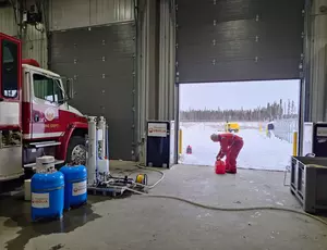 Daryn Watson deploying an Aquaforce 2000 