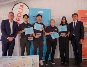 Promotion de volontaires Veoliaforce formés à Brisbane, Australie, septembre 2026