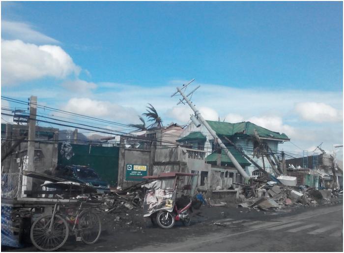 Ensuring the supply of water after the typhoon