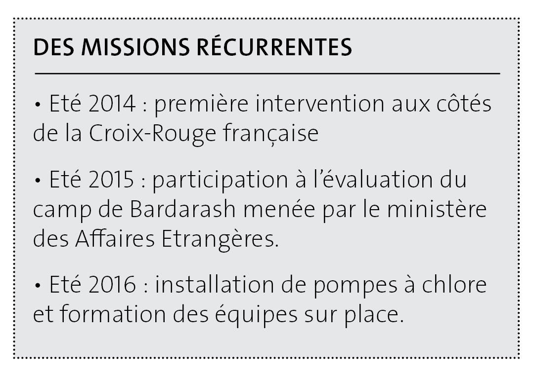 Bardarash - des missions récurrentes