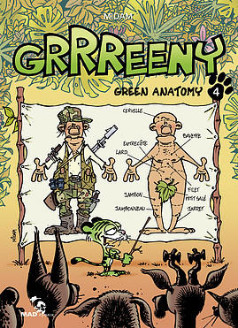 Grrreeny - Tome 4 Green Anatomy - M. ledent (Prix du Livre Environnement 2016) Grrreeny - Tome 4 Green Anatomy - M. Ledent