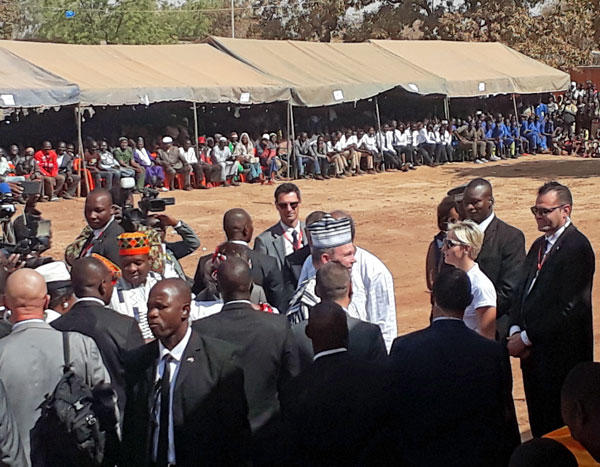 Inauguration d'un centre de formation de la Croix-Rouge au Burkina Faso