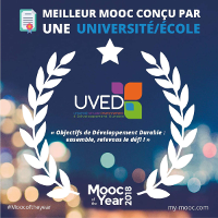Le Mooc ODD primé