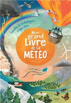 Couverture du livre "Mon grand livre de la météo"