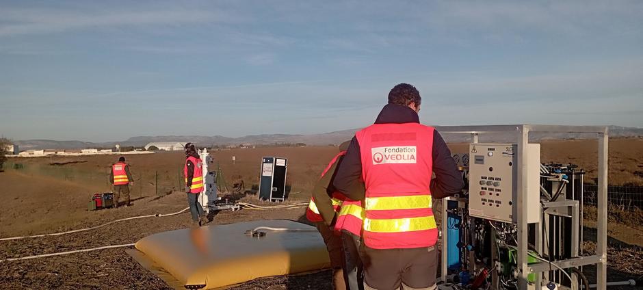 Accès à l’eau en urgence humanitaire : lancement d’une nouvelle unité mobile de potabilisation de l’eau saumâtre