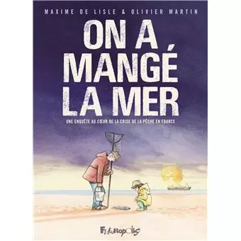Couverture du livre "On a mangé la mer"