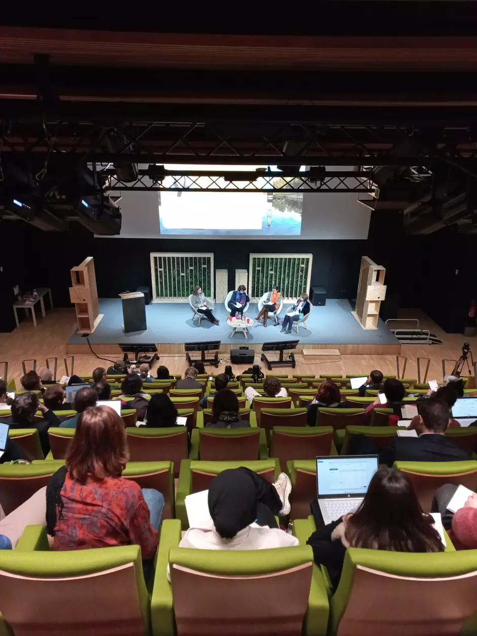 Conférence au siège de Veolia
