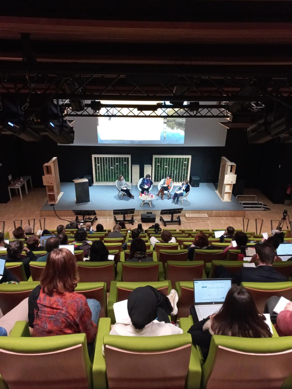 Conférence au siège de Veolia