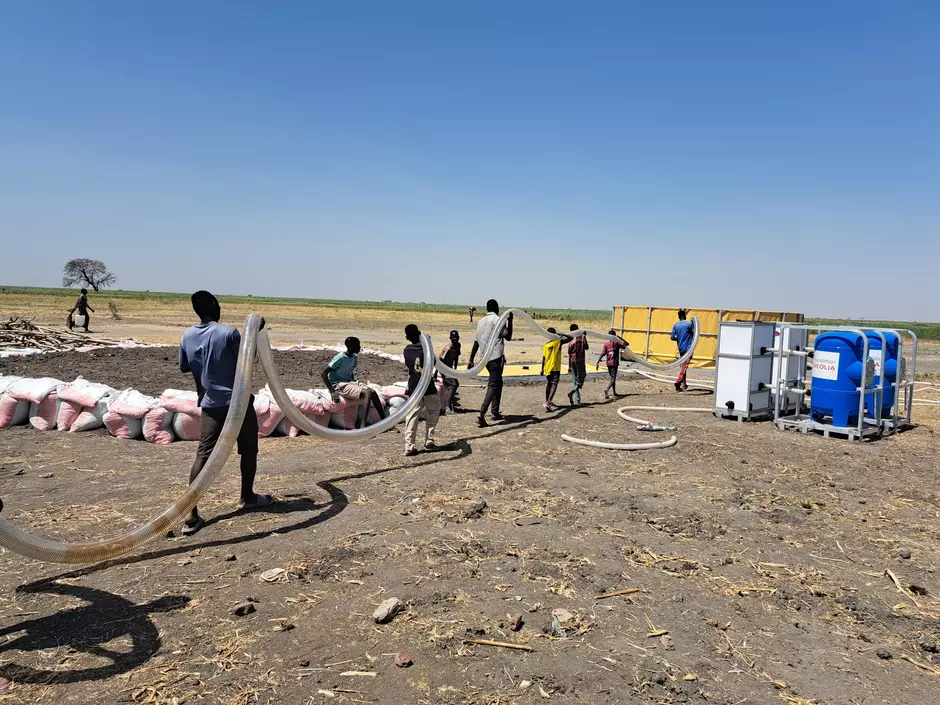 Deployment of an Aquaforce, South Sudan, Renk