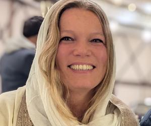 Julie Schmitt en mission au Pakistan