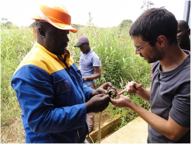 Access to fresh water and sanitation for the town of Bangangté