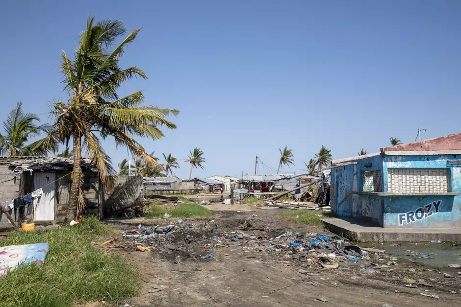 Beira après le passage du cyclone tropical Idai