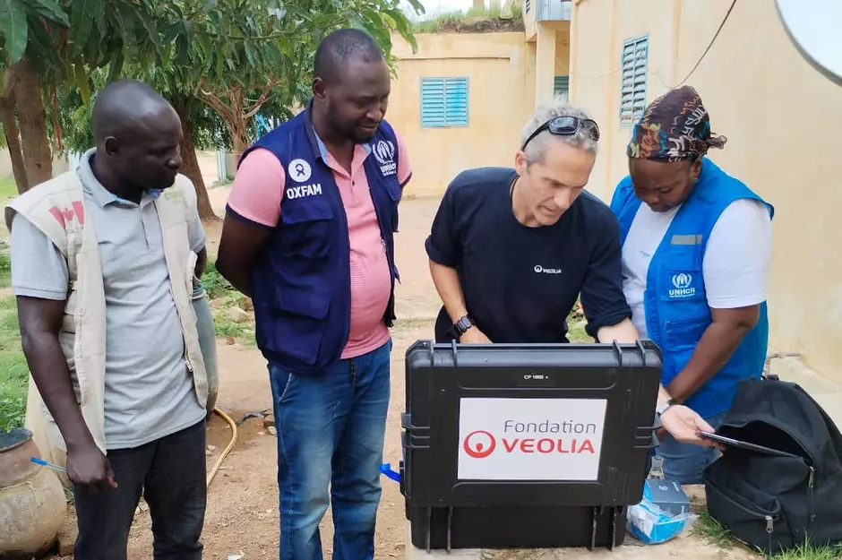 Mission Tchad, UNHCR, Fondation Veolia, David Maisonneuve