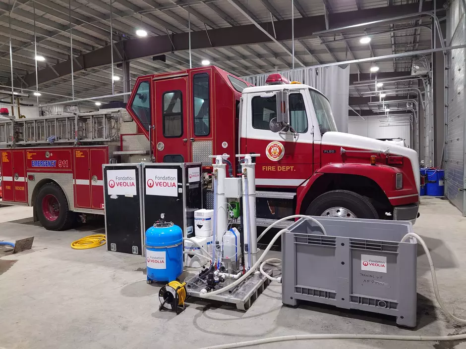 Aquaforce 2000 and Canadian truck