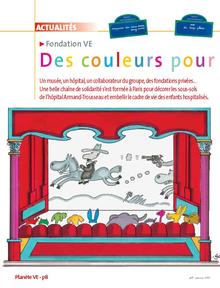 Des couleurs pour les petits malades