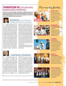 FONDATION VE : les parrains toujours plus nombreux