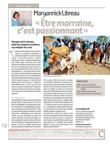 Maryannick Libreau « Être marraine, c’est passionnant »