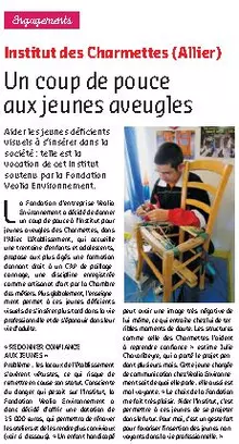 Institut des Charmettes - Un coup de pouce aux jeunes aveugles