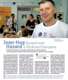 Jean-Hug Hazard - Du sport auto à l'École des Champions