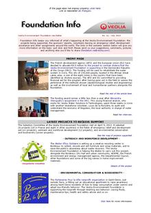 Foundation Info No.11