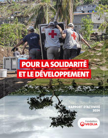 Fondation Veolia - Rapport annuel 2024 (couverture)