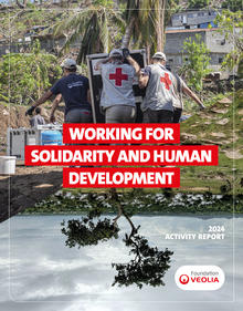 Veolia Foundation - 2024 Activity Report (cover)