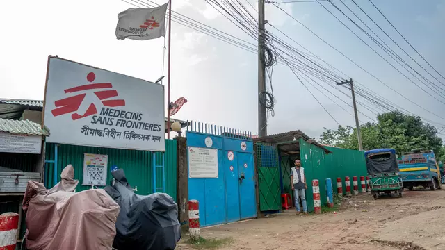 Hôpital MSF à Bangladesh © Ante Bussmann / MSF