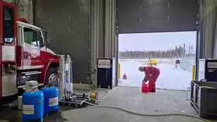 Daryn Watson deploying an Aquaforce 2000 